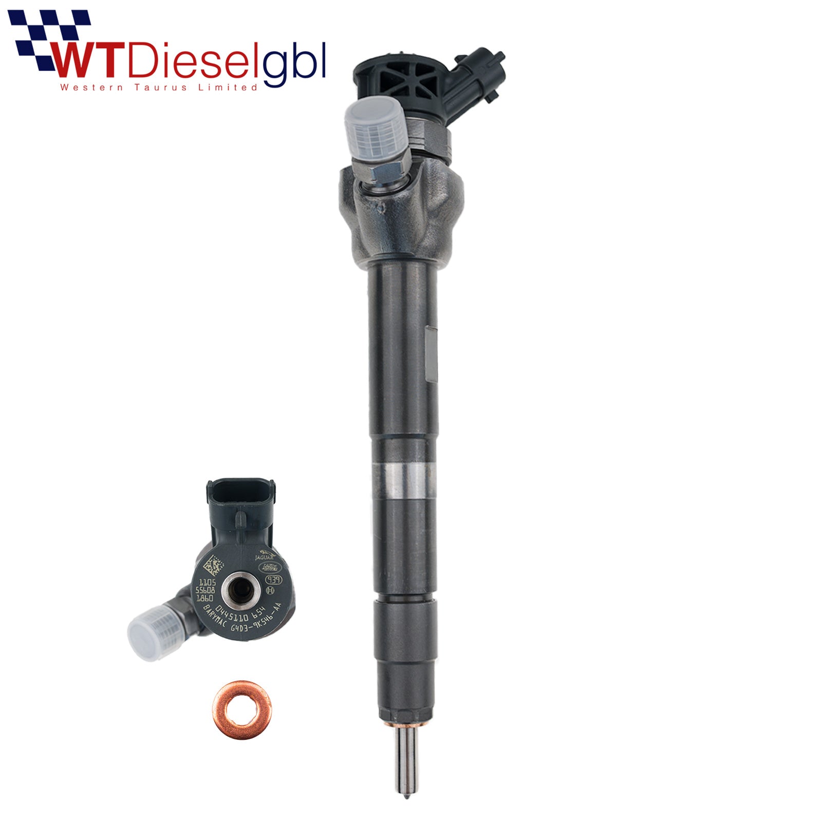 Bosch 0445110654 G4D39K546AA |2.0| Einspritzventil für Jaguar Land Rover