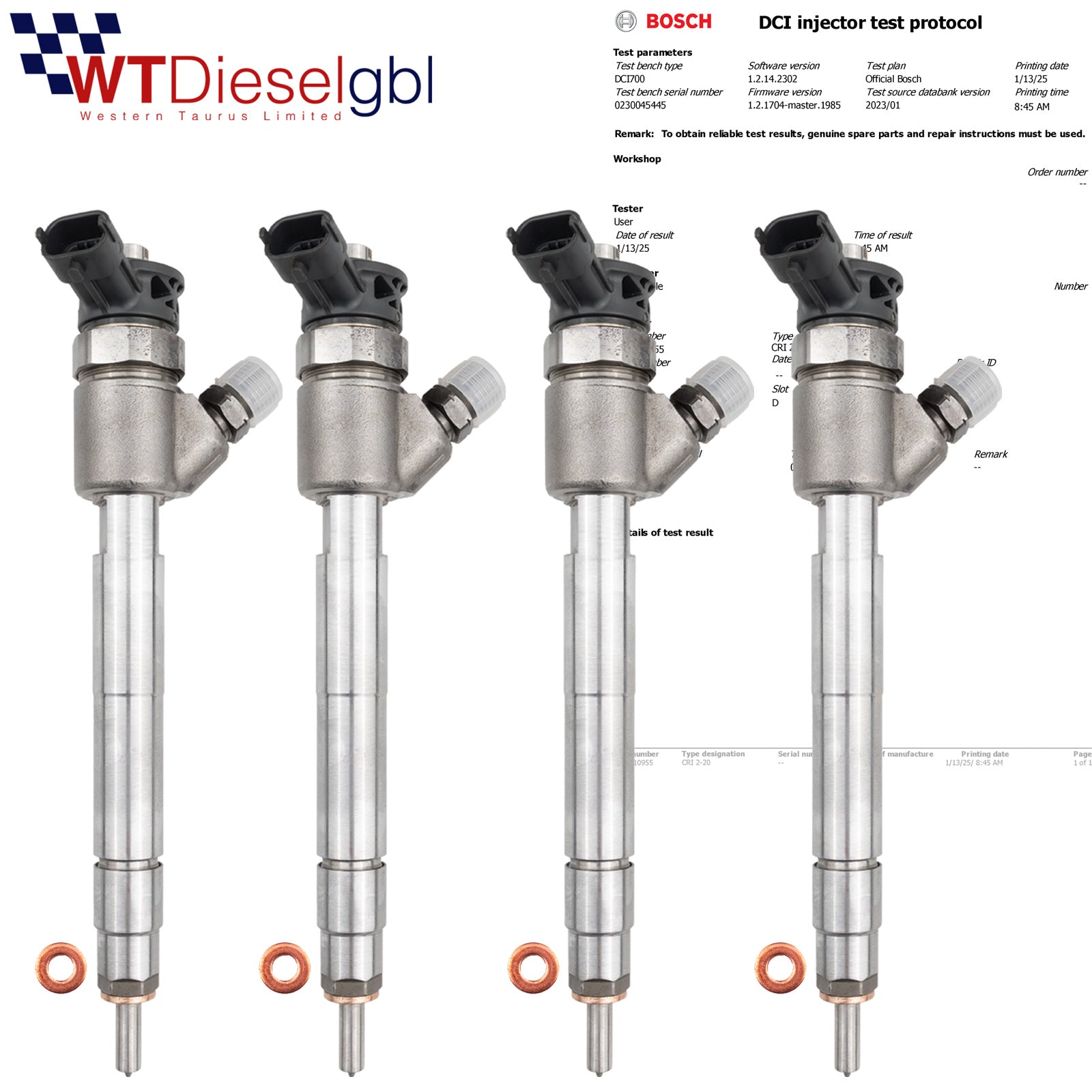 Bosch 0445110955 9828959880 |1.5 Blue HDi| Citroën Peugeot Opel Ford Einspritzdüse