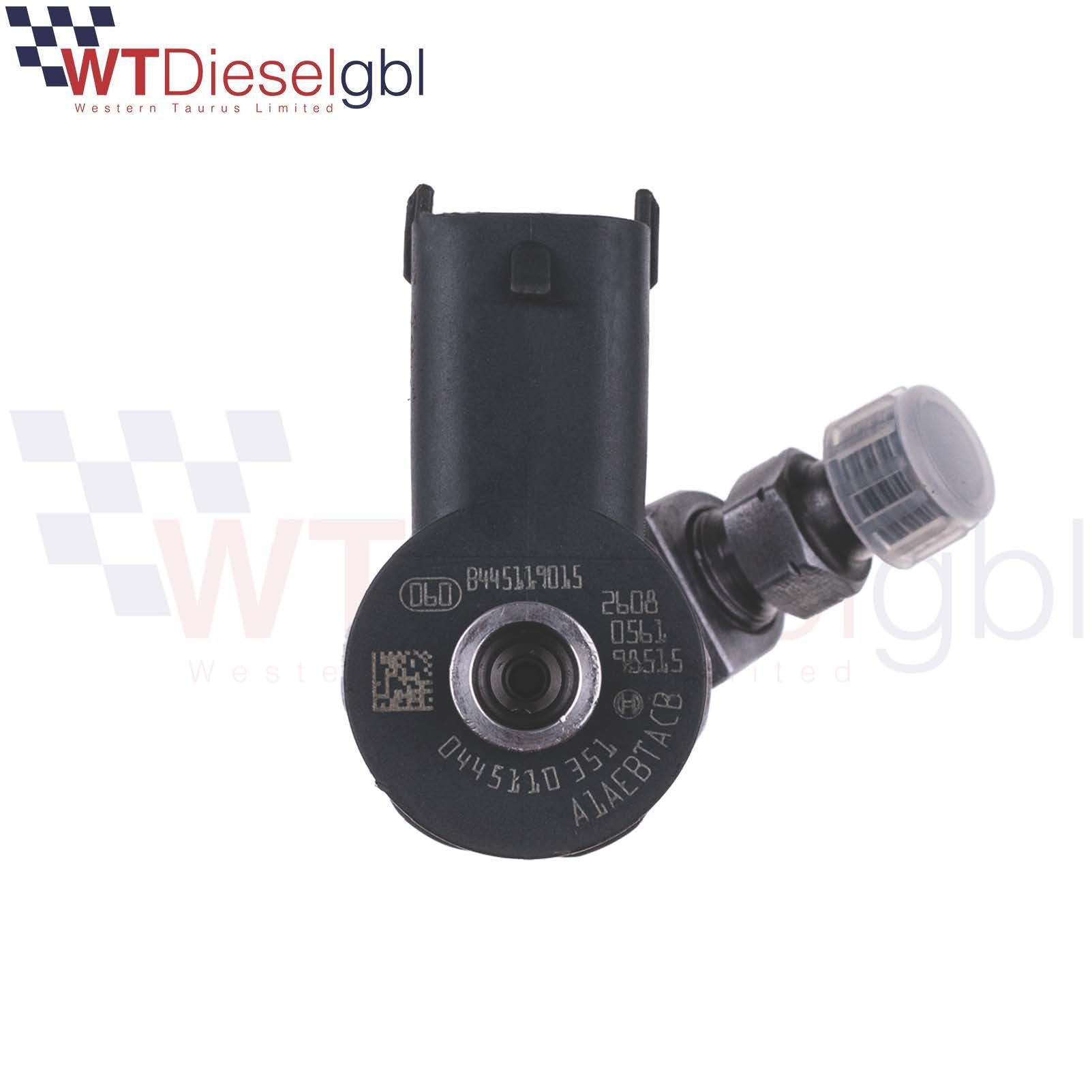 X4 Bosch 0445110351 55219886 |1.3 CDTI| Opel Alfa Fiat Citroen Injector