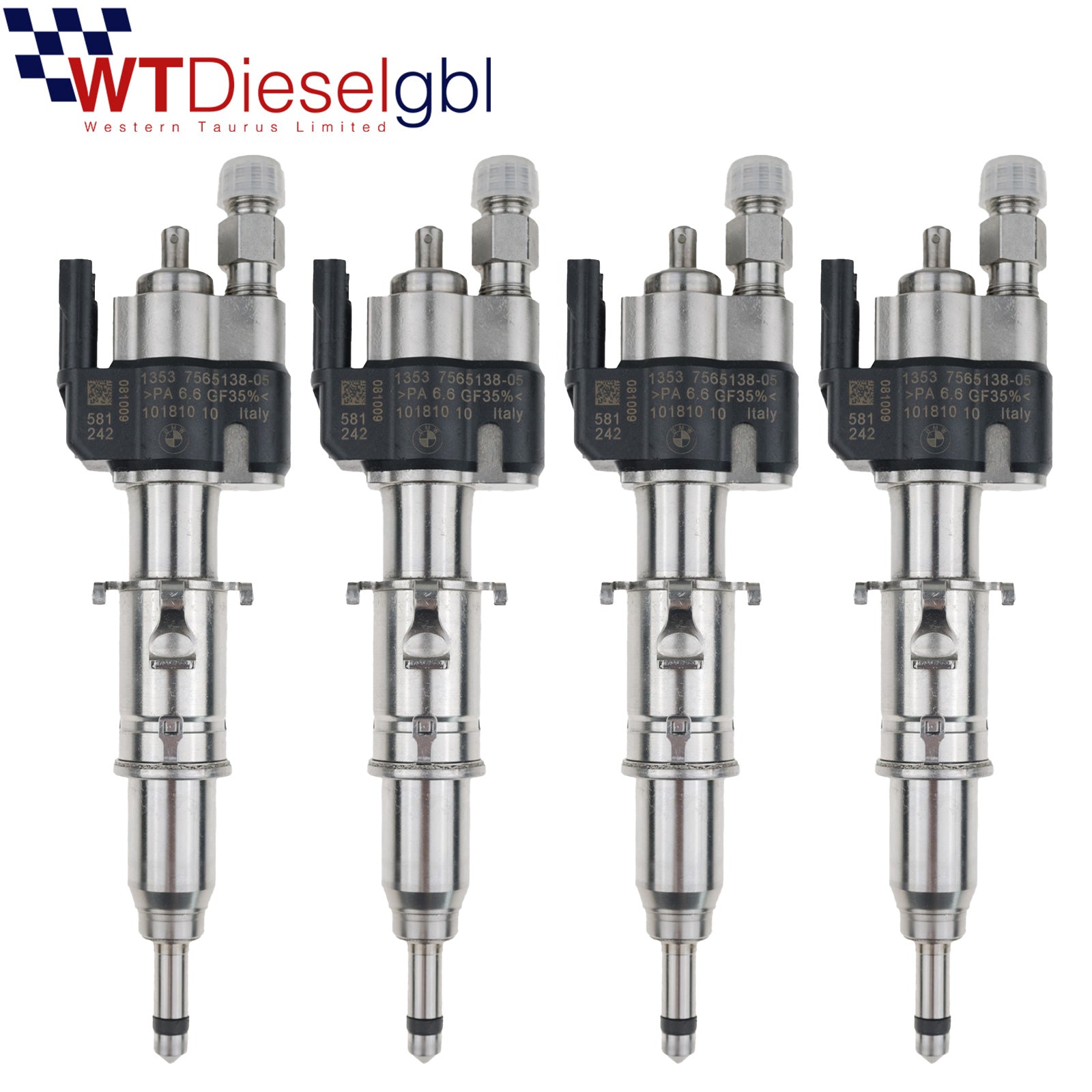 X4 BMW 13537565138-05 13537589048 |3.0L| 6 Cabrio E64 5 E60 Fuel Injector
