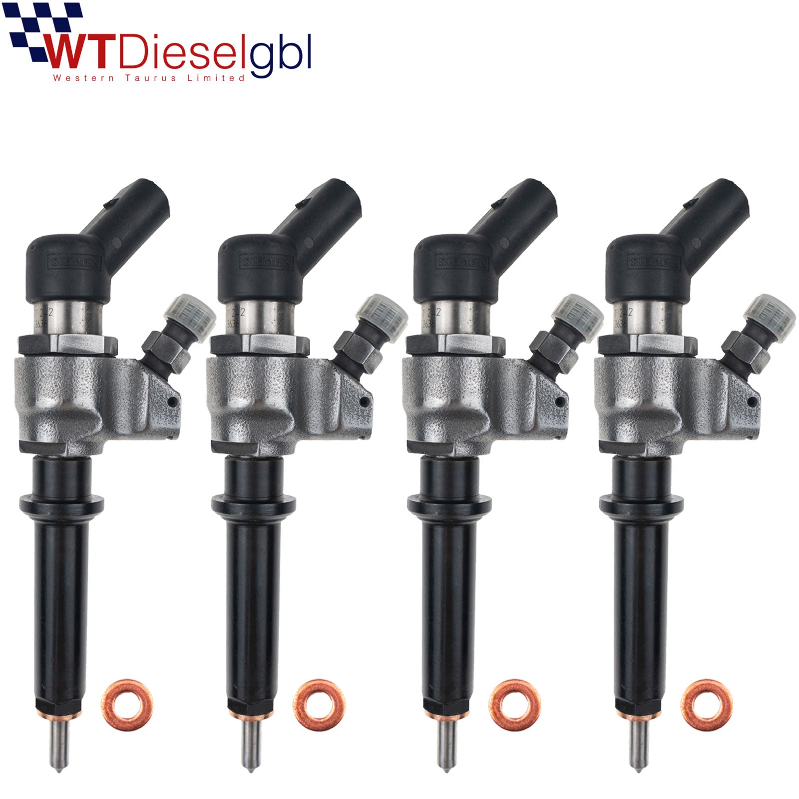 X4 Siemens 9652173780 1980Y0 | 2.0 HDi | Einspritzventil für Peugeot Citroën