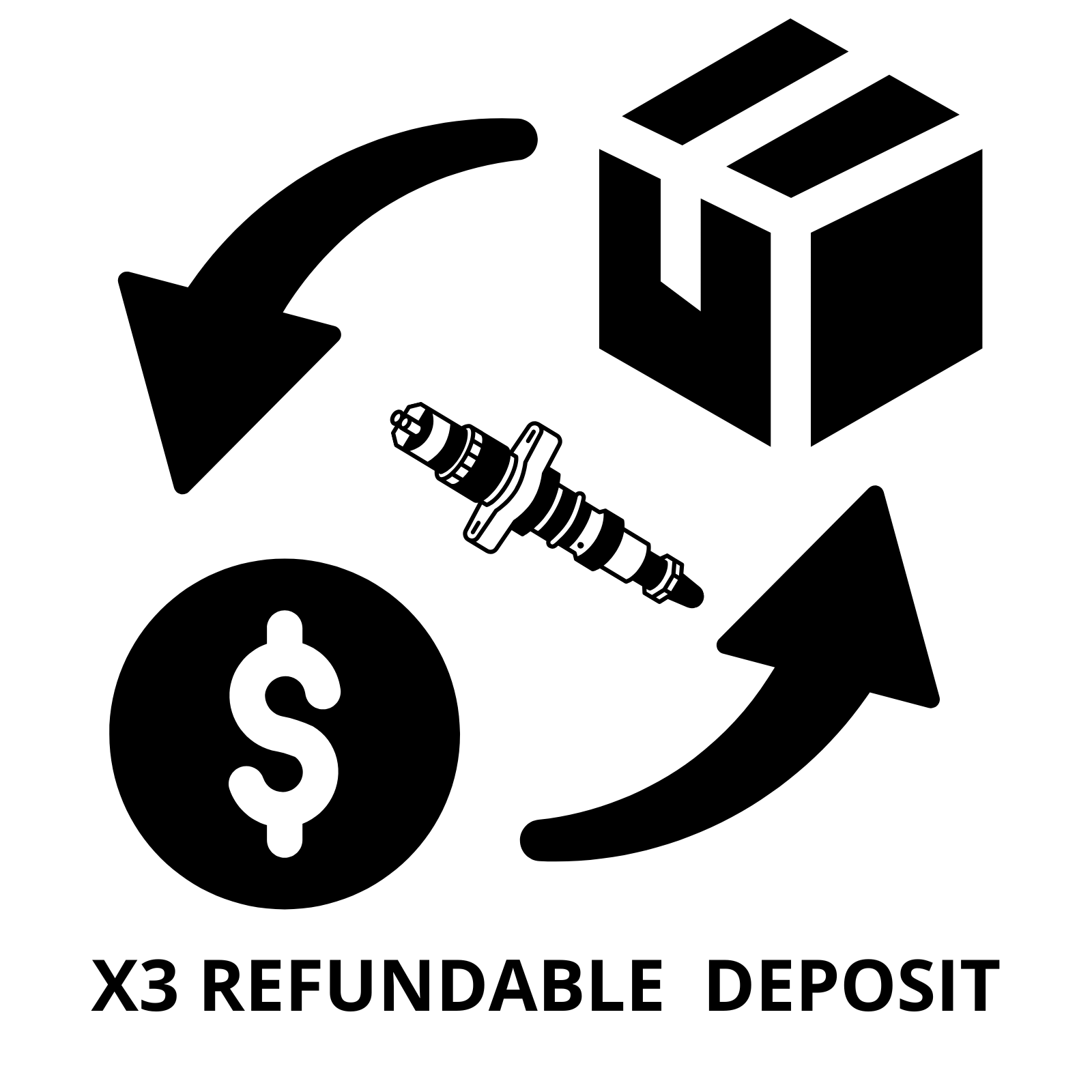 X5 REFUNDABLE DEPOSIT