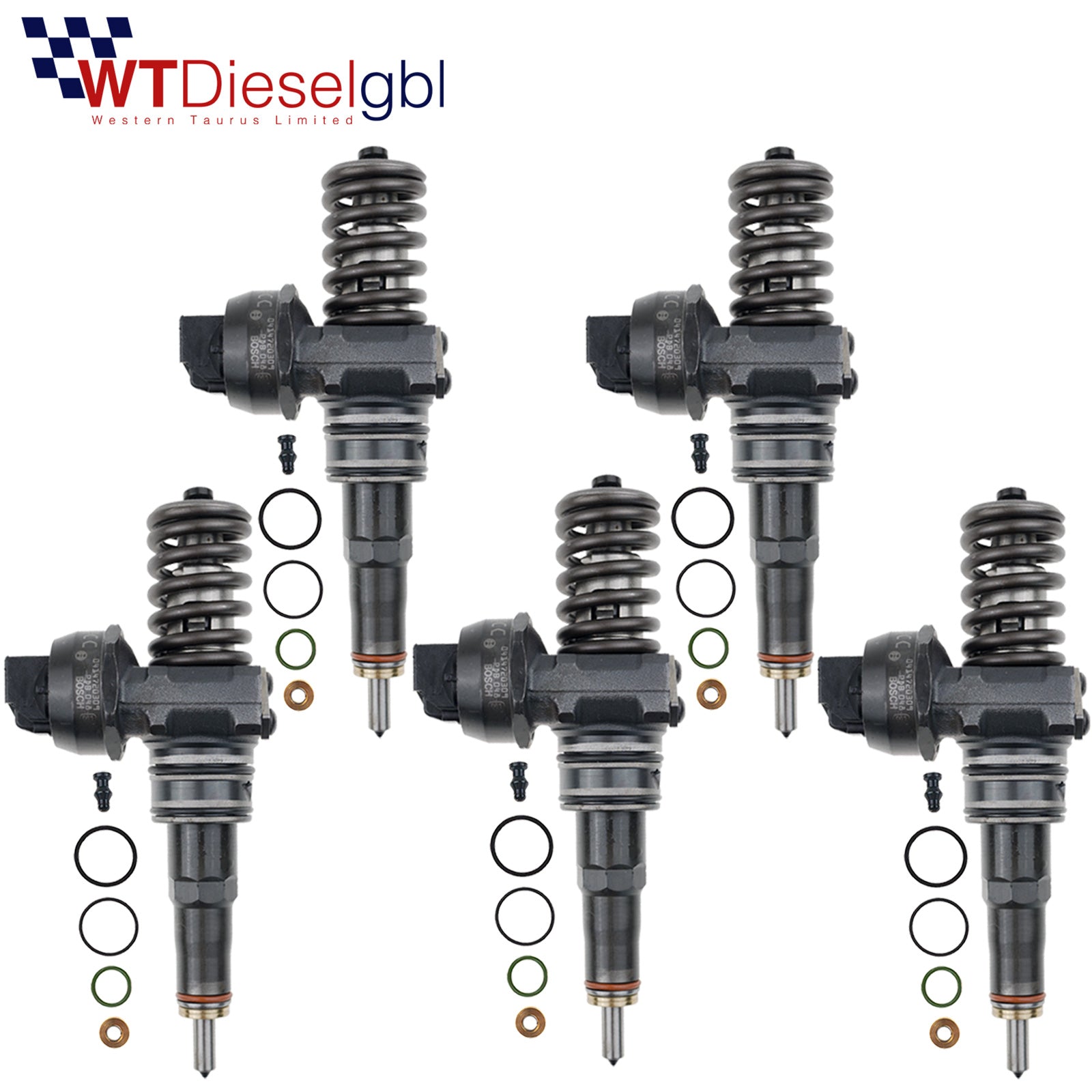 Bosch 0414720309 07Z130073N | 2,5 TDI | Inyector VW T5Transporter Touareg
