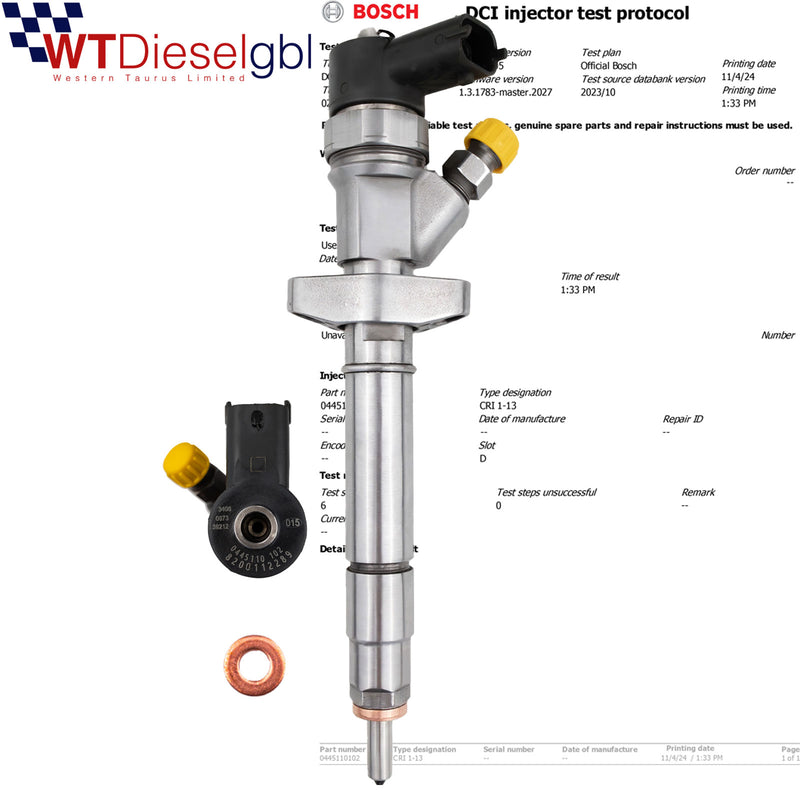 Nissan Opel Renault Diesel Injector | 2.2 dCI | Bosch 0445110102 3190330