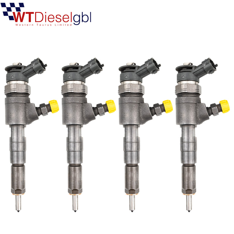 4X Bosch 0445110252 0986435143 |1.4 HDI| Inyector Citroën Peugeot