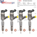 4X Bosch 0445110252 0986435143 |1.4 HDI| Citroen Peugeot Injector