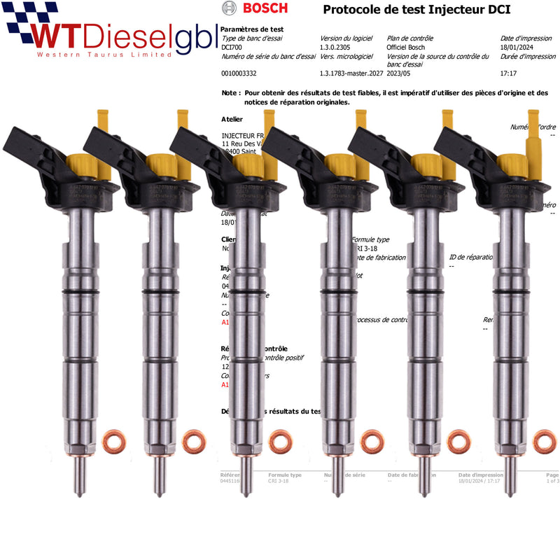 X6 Bosch 0445116028 A6420701287 | 3.0 CDI | Mercedes Sprinter Injector