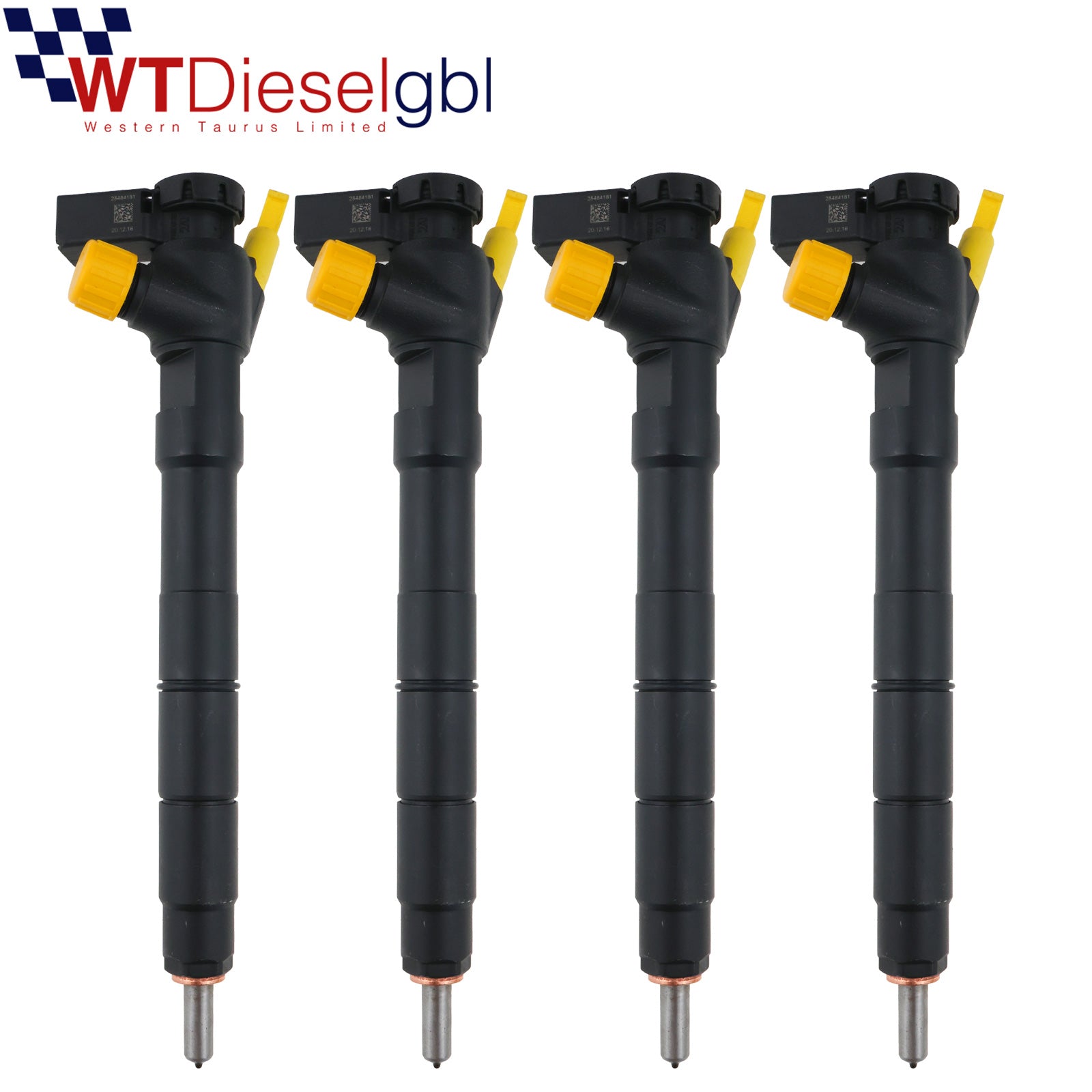 X4 Delphi 04L130277AN 28506046 |1.6 TDI| VW Seat Skoda Audi Injector
