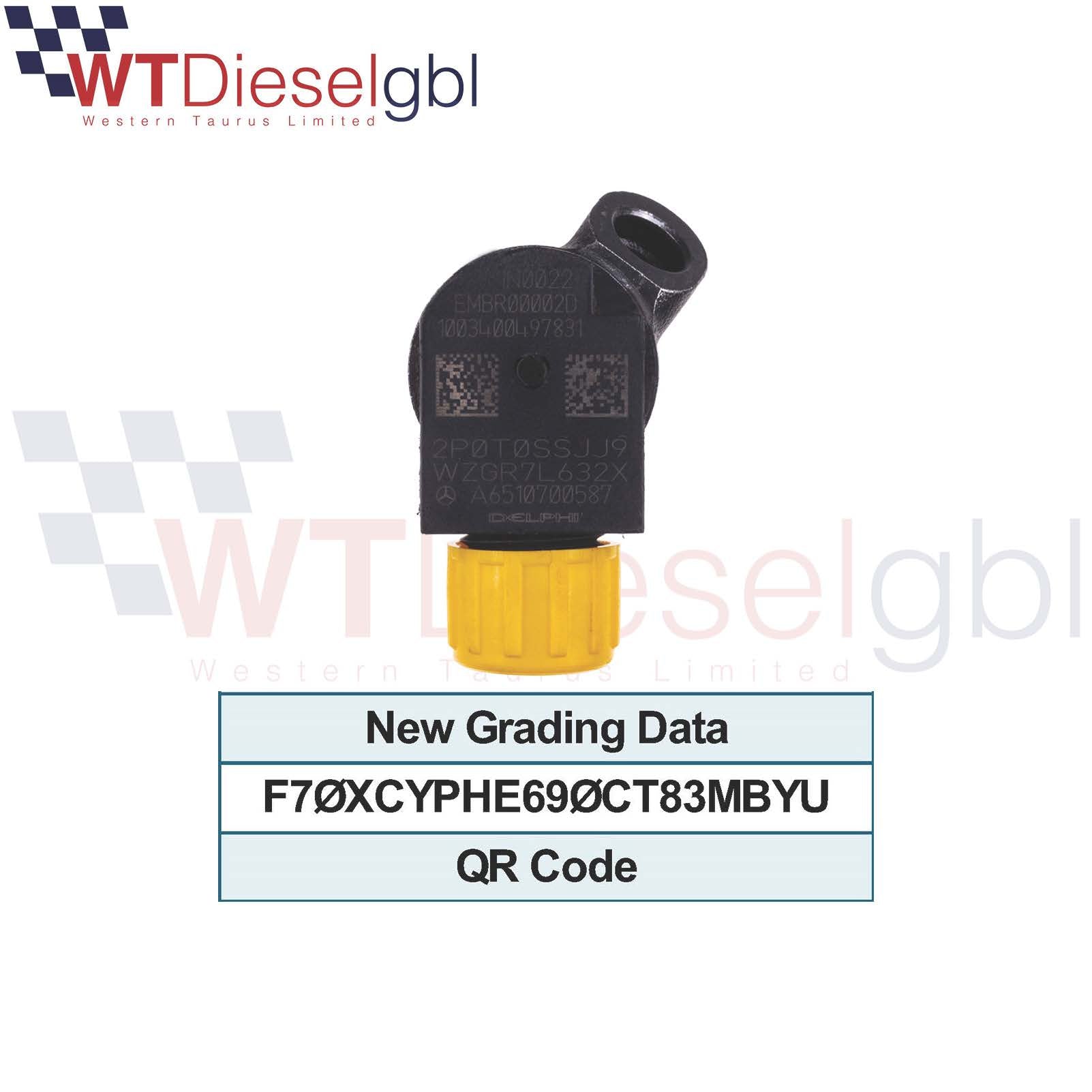 X4 Delphi  A6510700587 | Mercedes Vito Sprinter GLK Fuel Injector