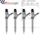 X4 Bosch 0445110250 6M349F595BA |2,5 TDCi| Ford Mazda Einspritzdüse