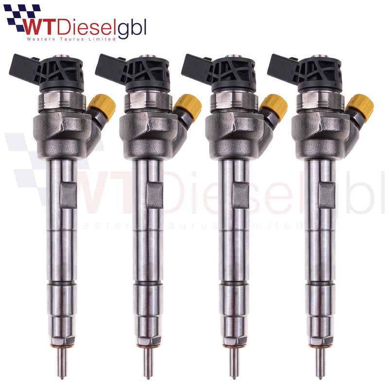 x4 Bosch 0445110382 0445110478 | BMW Injector 1 2 3 Series