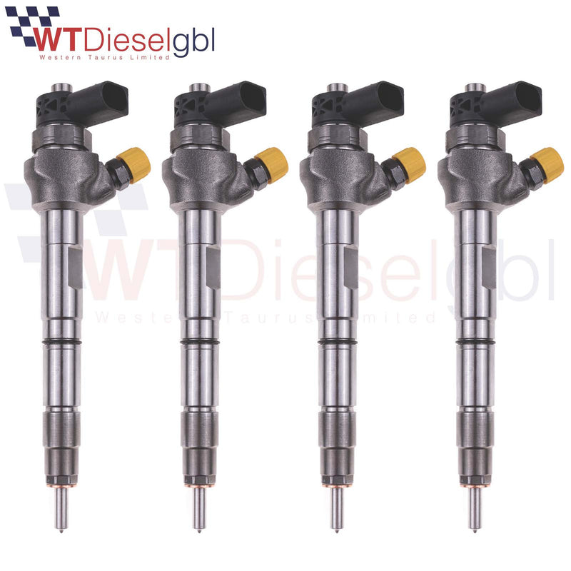 X4 Bosch 0445110469 04L130277AC |2.0 TDI| VW Audi Seat Skoda Injector