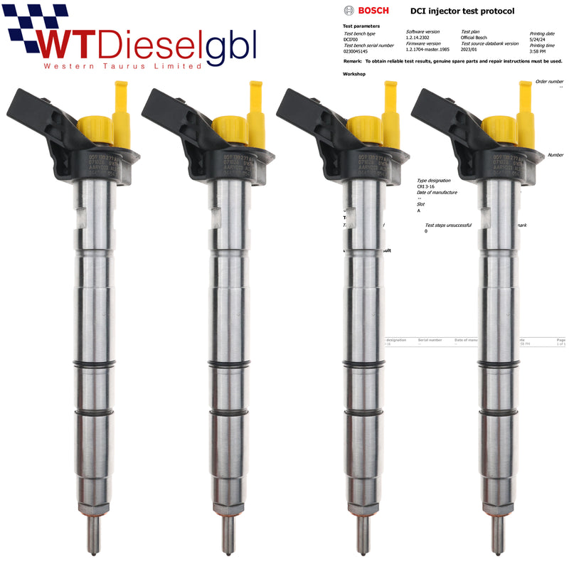 X4 Bosch 0445115054 059130277AJ | 2.7 TDI | Audi A4 A6 Allroad Injector