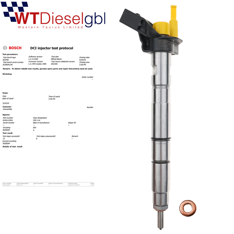 X4 Bosch 0445115054 059130277AJ | 2.7 TDI | Audi A4 A6 Allroad Injector