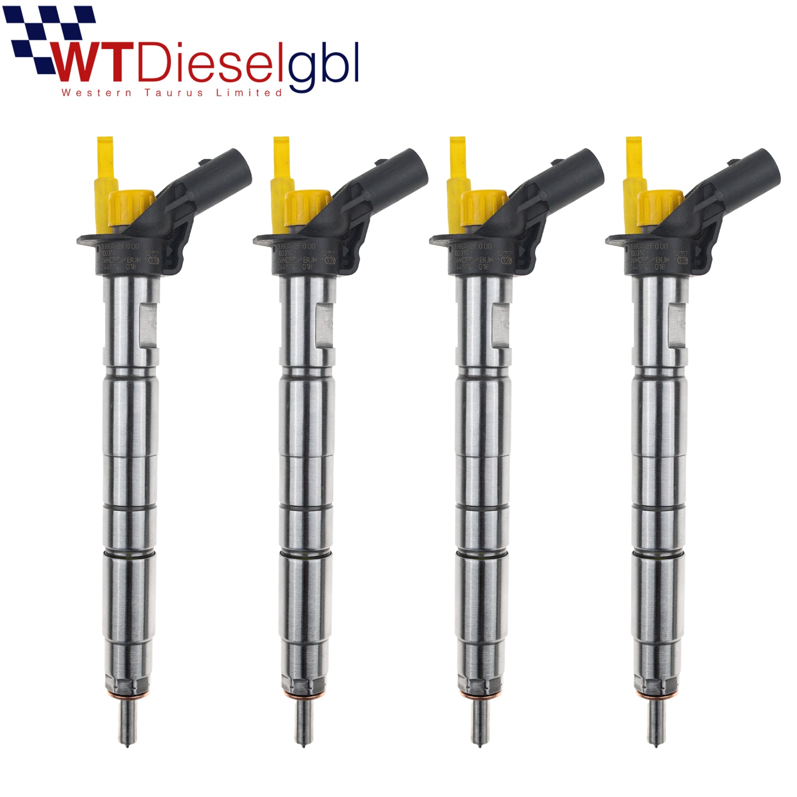X4 Bosch 0445116018 |2.0 CRDi| Hyundai Kia Sportage Santa Fe Injector 33800 2F000