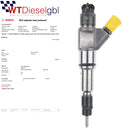 X4 0445124036 Diesel-Einspritzdüse | ASTRA IVECO S-WAY STRALIS X-WAY