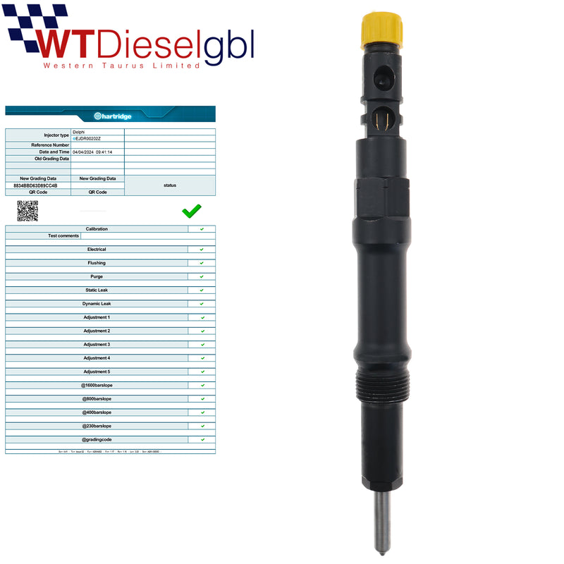 Delphi EJDR00402Z 1223749 |2.0 TDDi| Mondeo Ford Fuel Injector