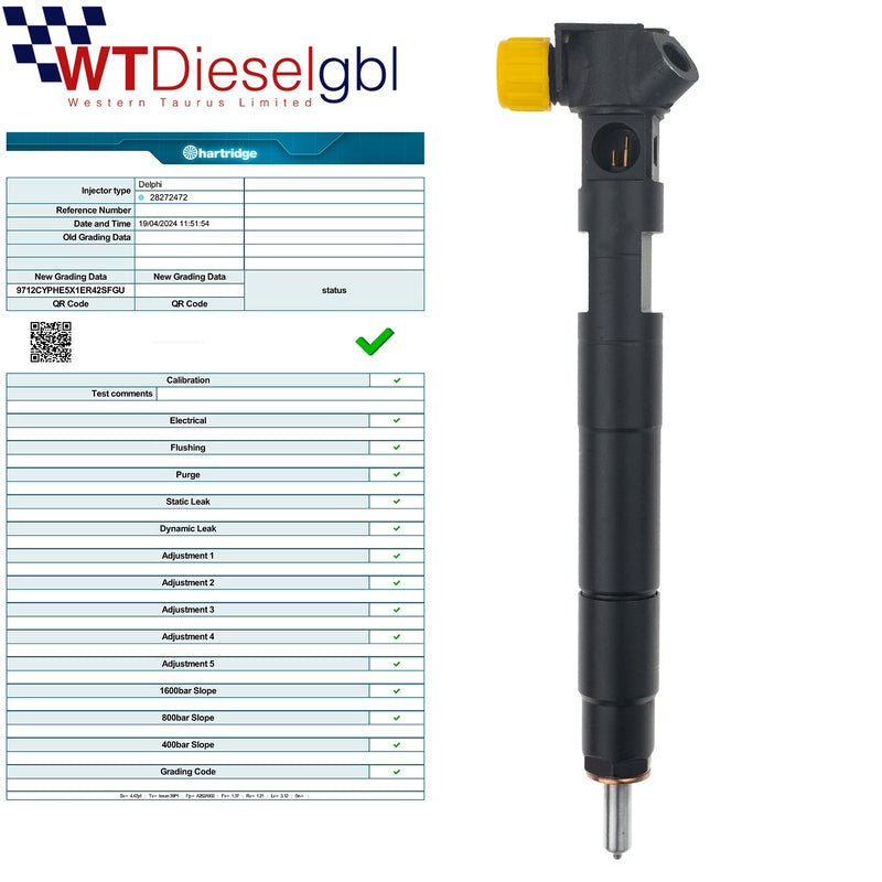 X4 Delphi 28272472 A6510702387 | CDI | Mercedes Benz Fuel Injector