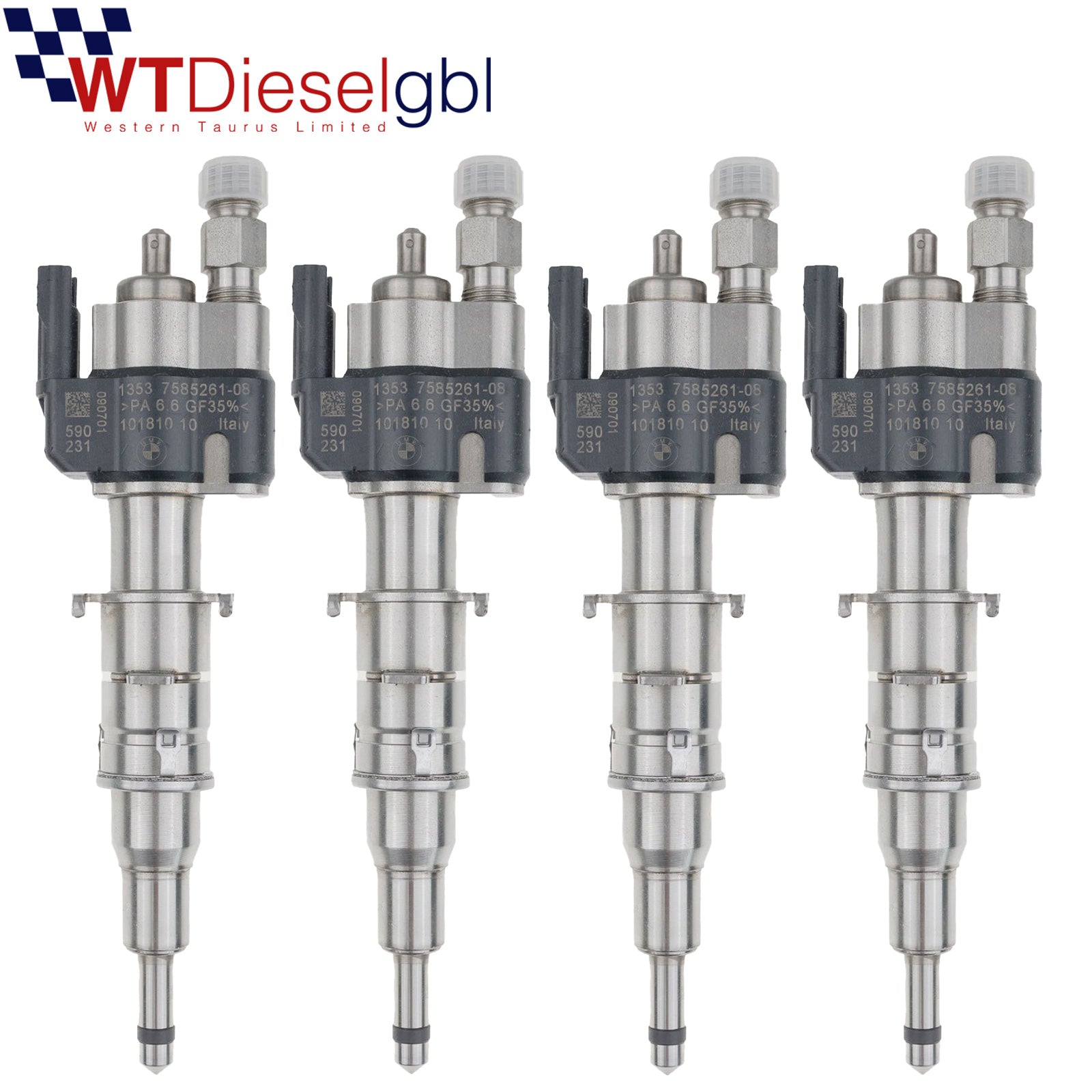 X4 BMW 13537585261-08 13537565138 |2.0/3.0L| E87 E60 F10 E64 Injector