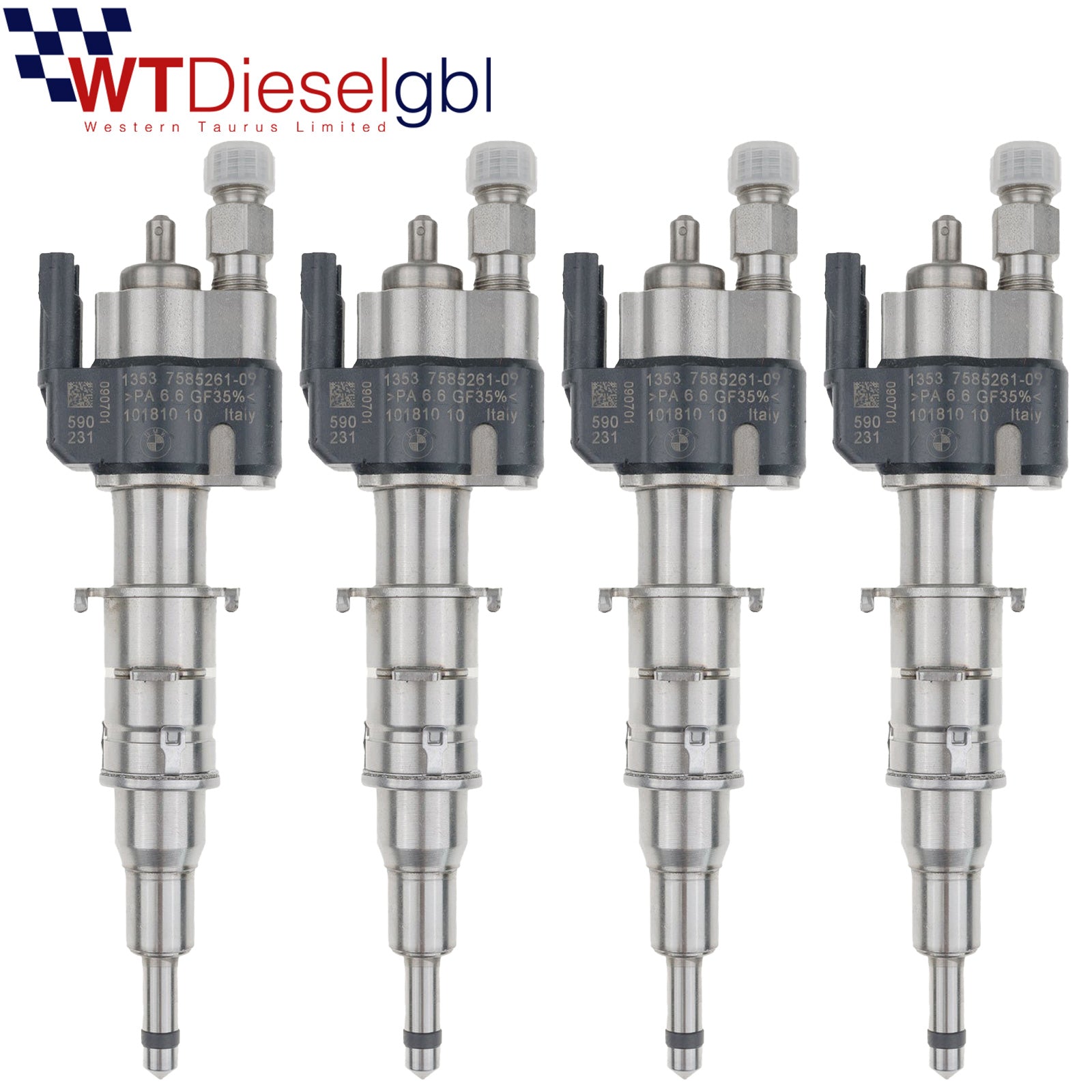 X4 BMW 13537585261-09 13537565138 |2.0/3.0L| E81 E90 Cabrio Injector