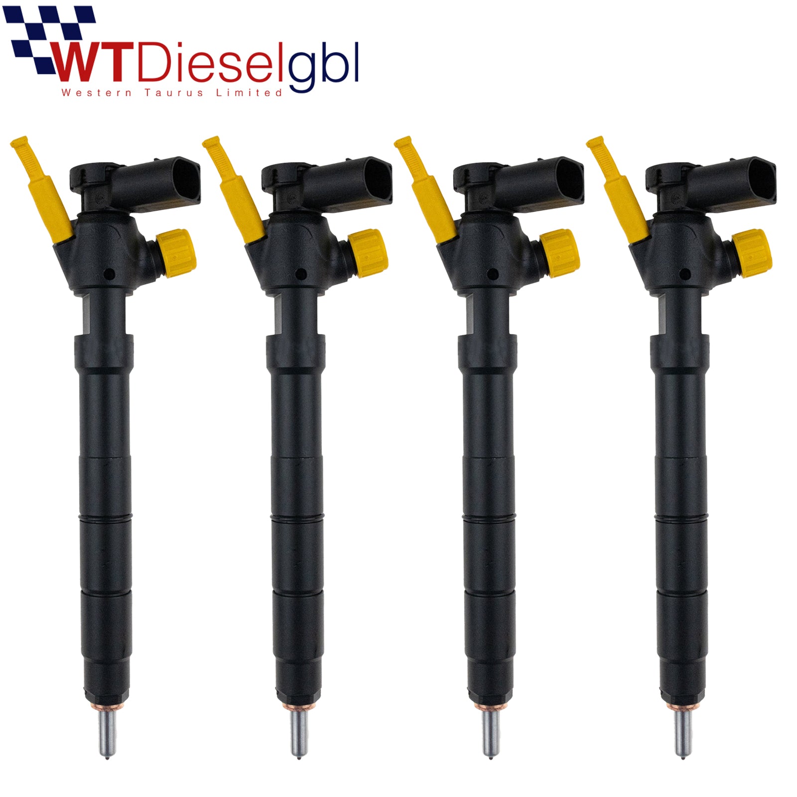 X4 Delphi 04B130277N 04B130277J |1.4 TDI| Seat Skoda Audi VW Injector