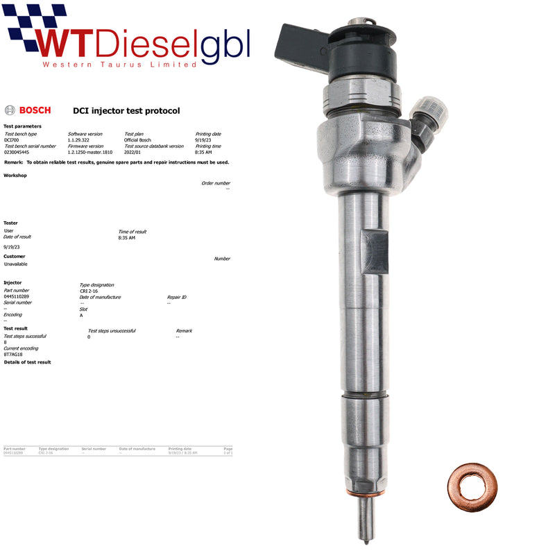 Bosch 13537798446 0445110601 |BMW 118d 120d 116d| Injecteur de carburant