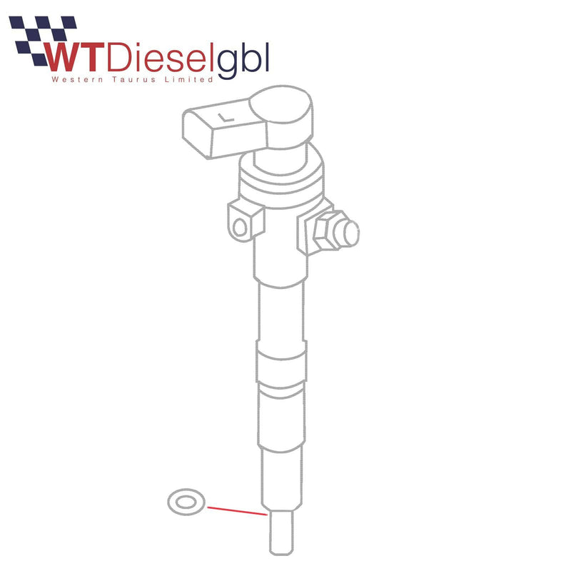 1,50 mm DIESEL-INJEKTOR-UNTERLEGSCHEIBEN