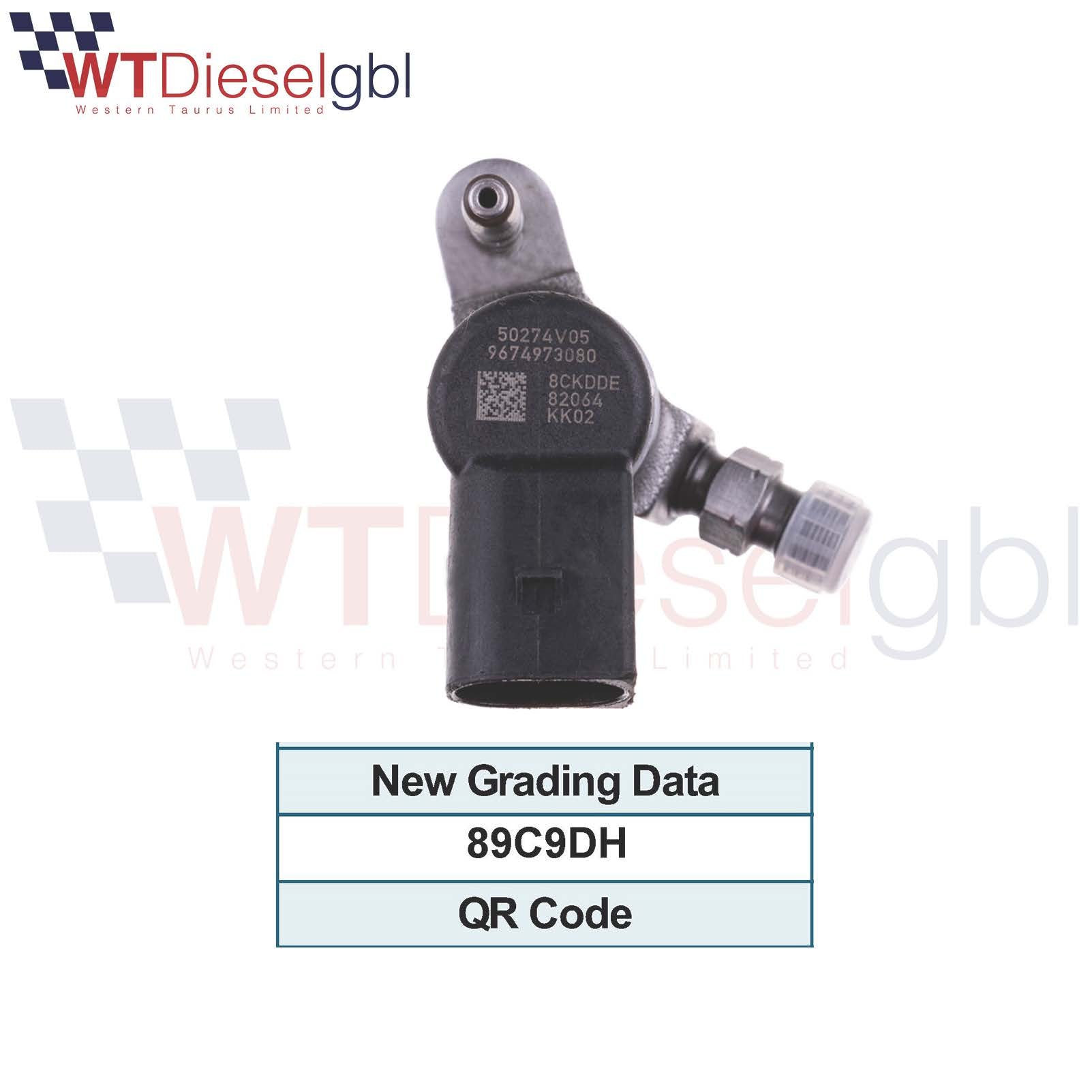 X4 SIEMENS 9674973080 9HR | 1.6 HDi | Citroen Ford Volvo Fuel Injector