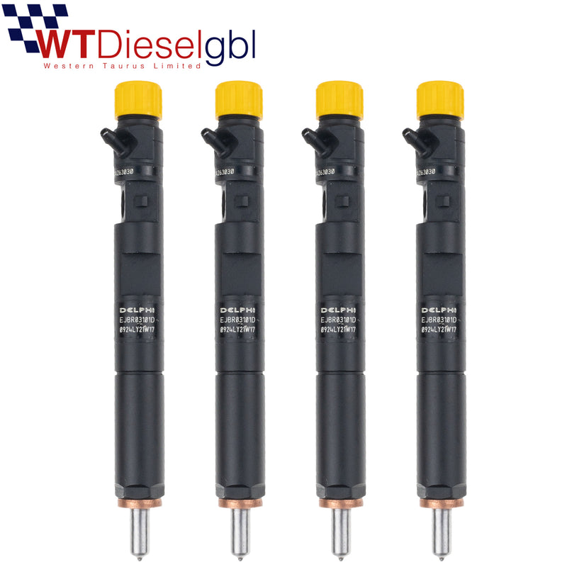 X4 Delphi EJBR03101D |1.5 dCi| Nissan Dacia Renault Mercedes Injector