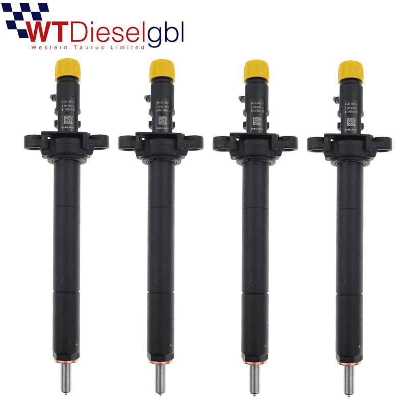 X4 EJBR03801D-9656389980 INJECTEUR DIESEL BOSCH CITROEN PEUGEOT 2.0 HDi