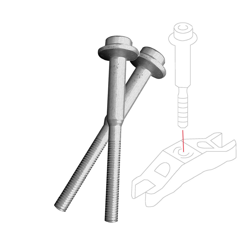 X2 TORNILLO DE ESTIRAMIENTO VW AUDI SKODA SEAT 1.6 TDI