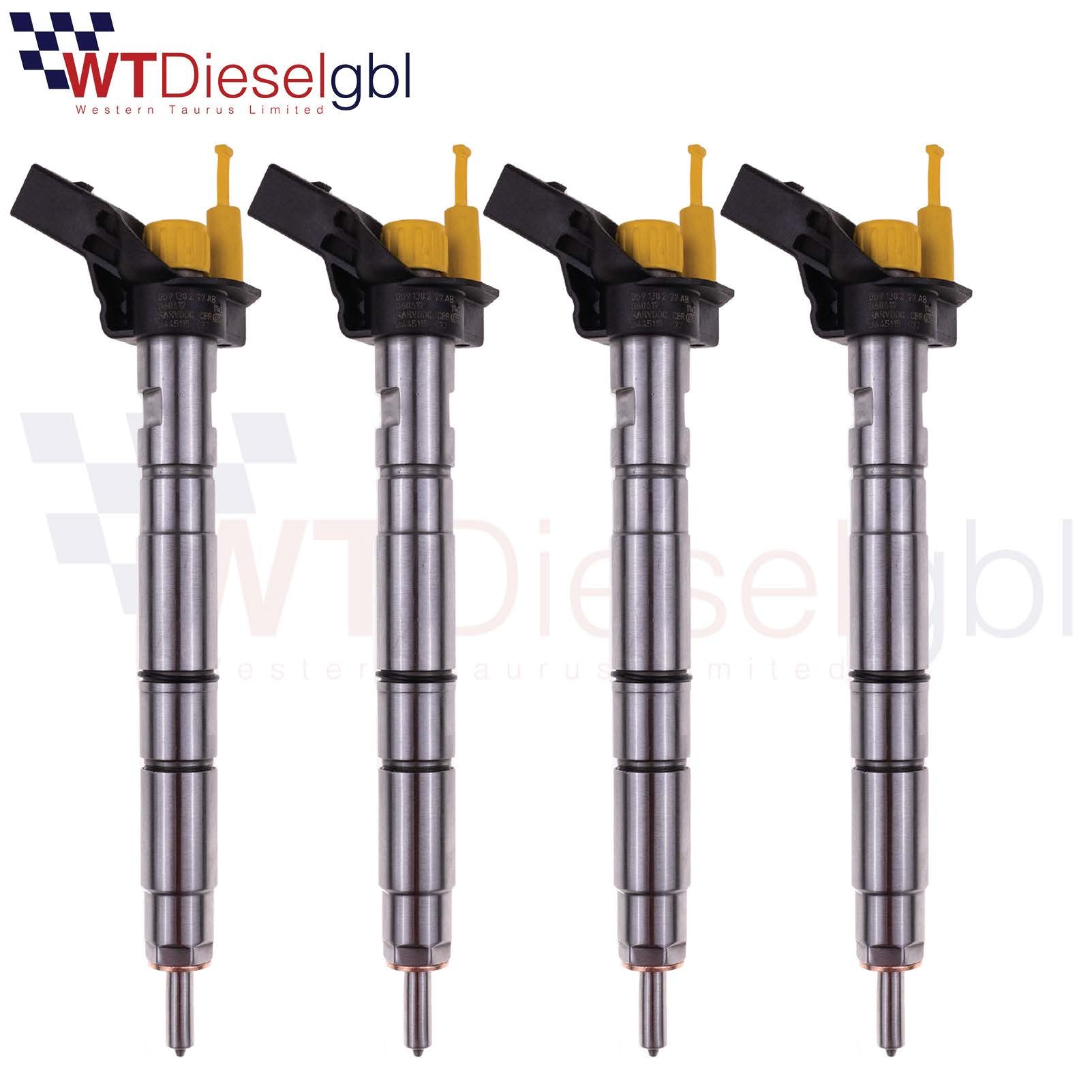 X4 Bosch 0445115079 0445115037 |3.0 TDI| Audi VW Touareg Phaeton Injector