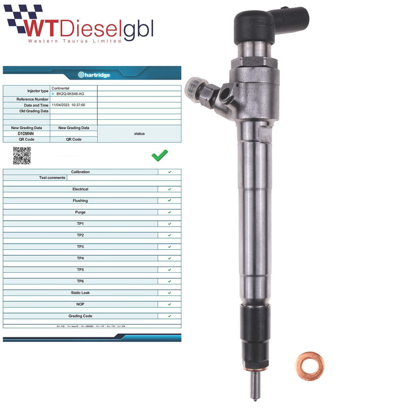 X4 BK2Q-9K546-AG SIEMENS VDO DIESEL INJECTOR  A2C59517051