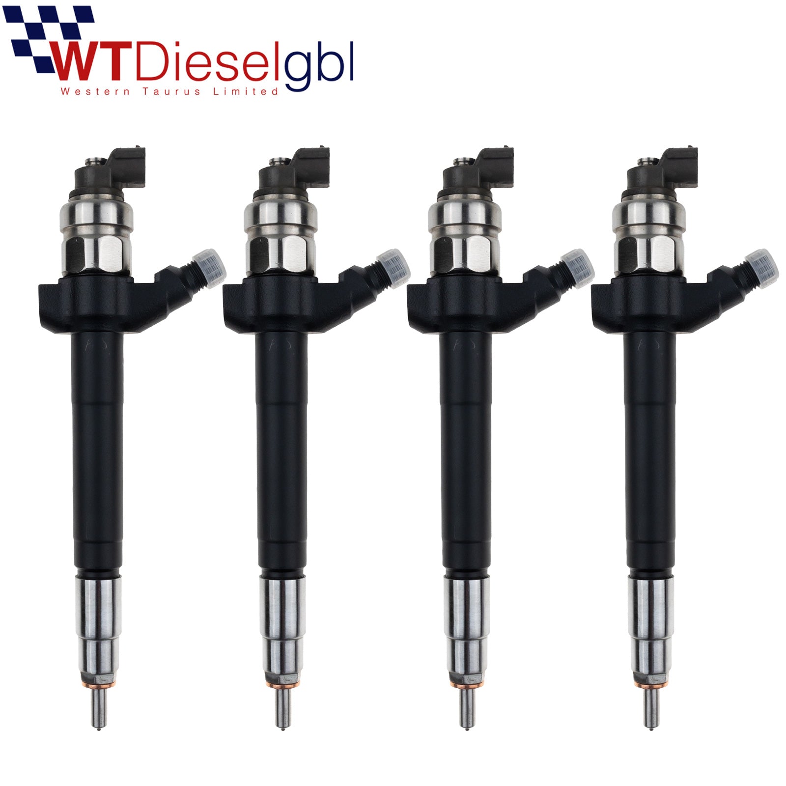 X4 6C1Q9K546BC DENSO FUEL INJECTOR FORD TRANSIT 2.2 TDCi 6C1Q9K546BB