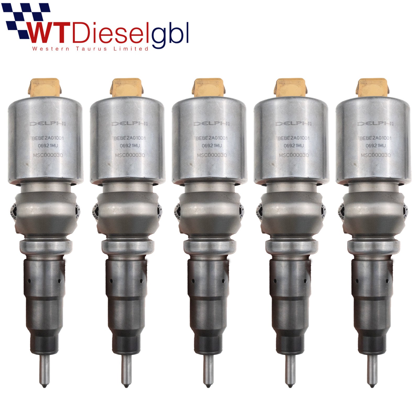 X5 Delphi BEBE2A01001 MSC000030 |2.5 Td5| Land Rover Defender Injector