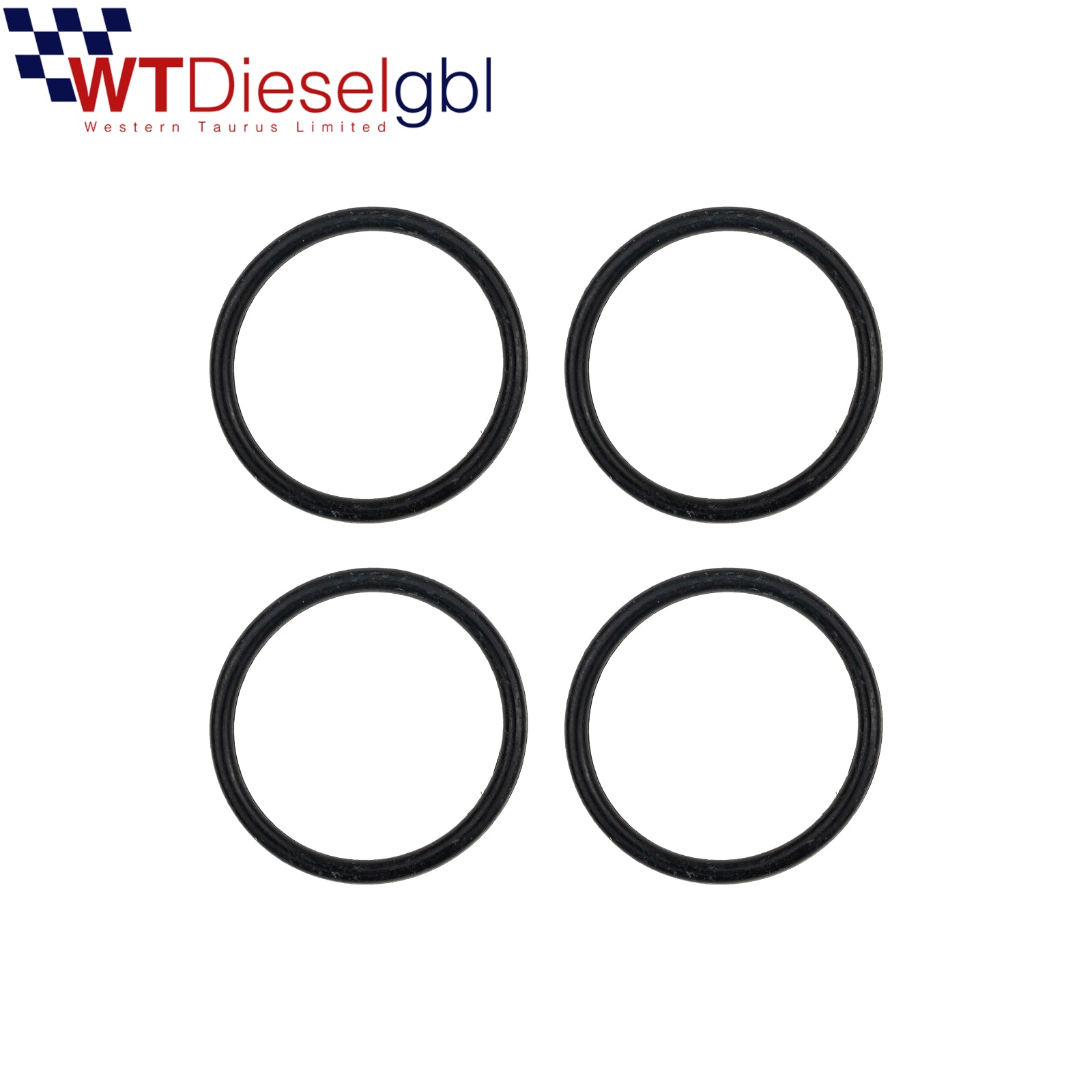 X4 BOSCH COMMON RAIL SELONOID ORING F00VC38002