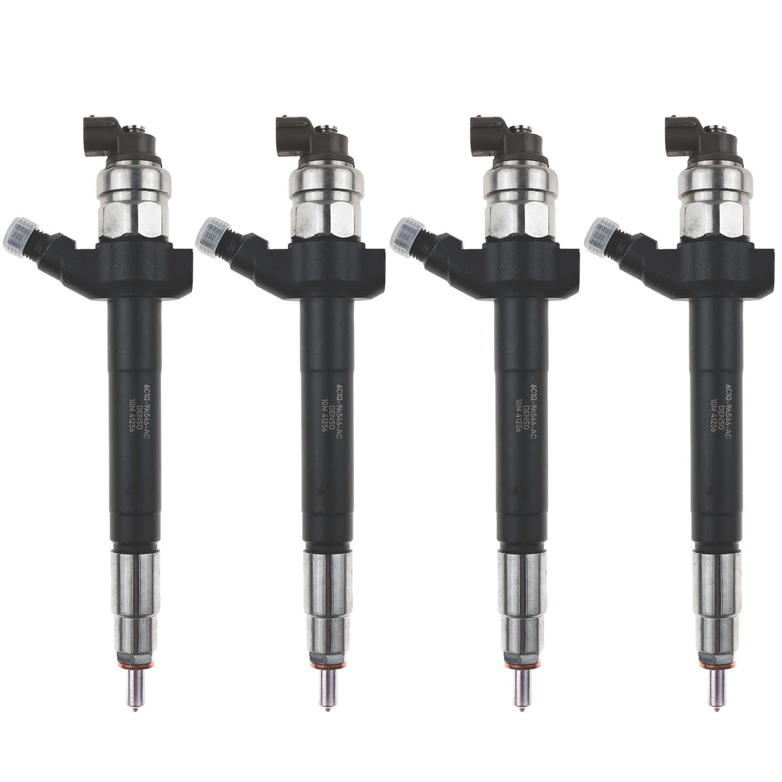 X4 6C1Q-9K546-AC INJECTEUR DE CARBURANT DENSO CITROEN FORD PEUGEOT 2.2 Hdi