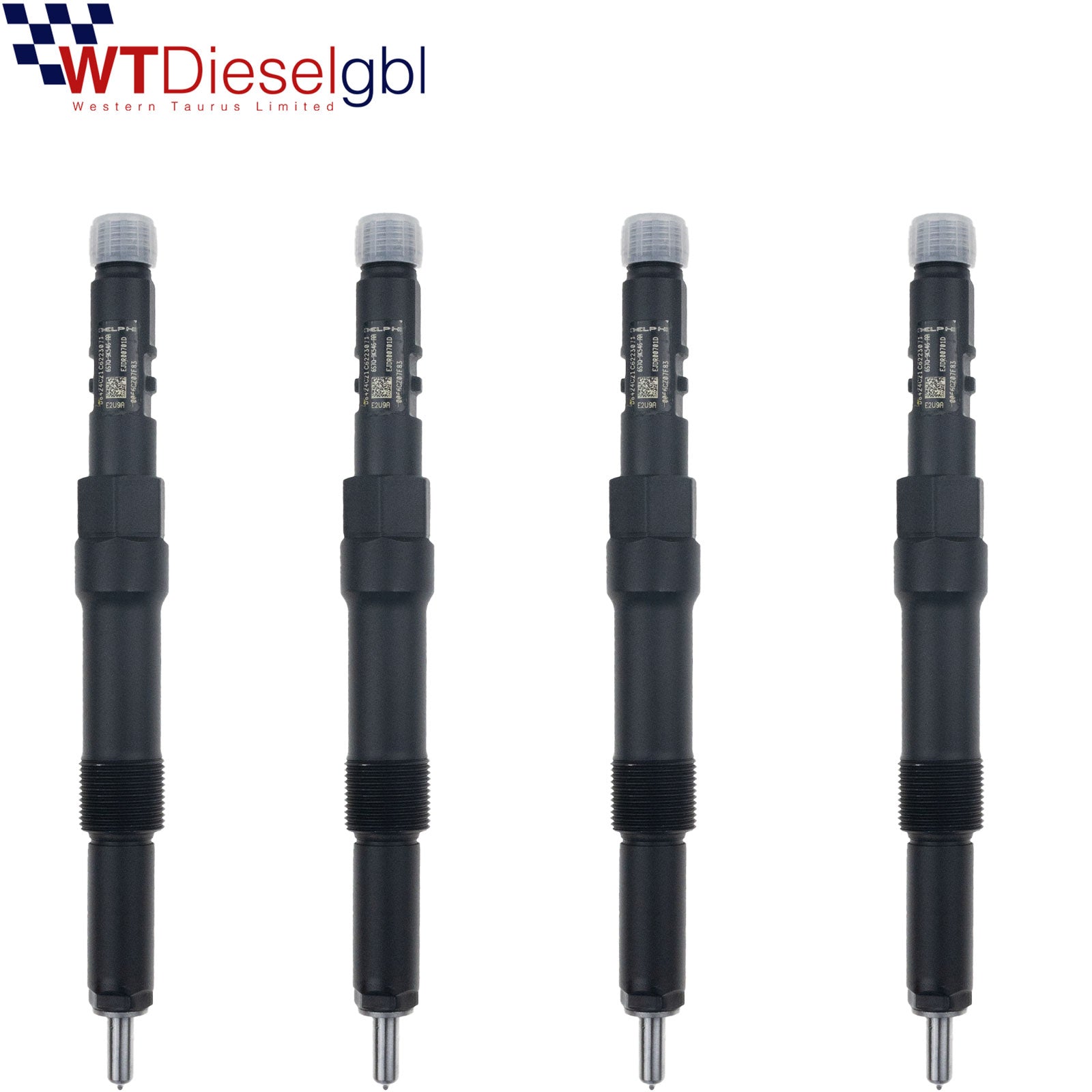 X4 Delphi EJDR00701D 6S7Q9K546AA |2.2 TDCi| Ford Jaguar Fuel Injector