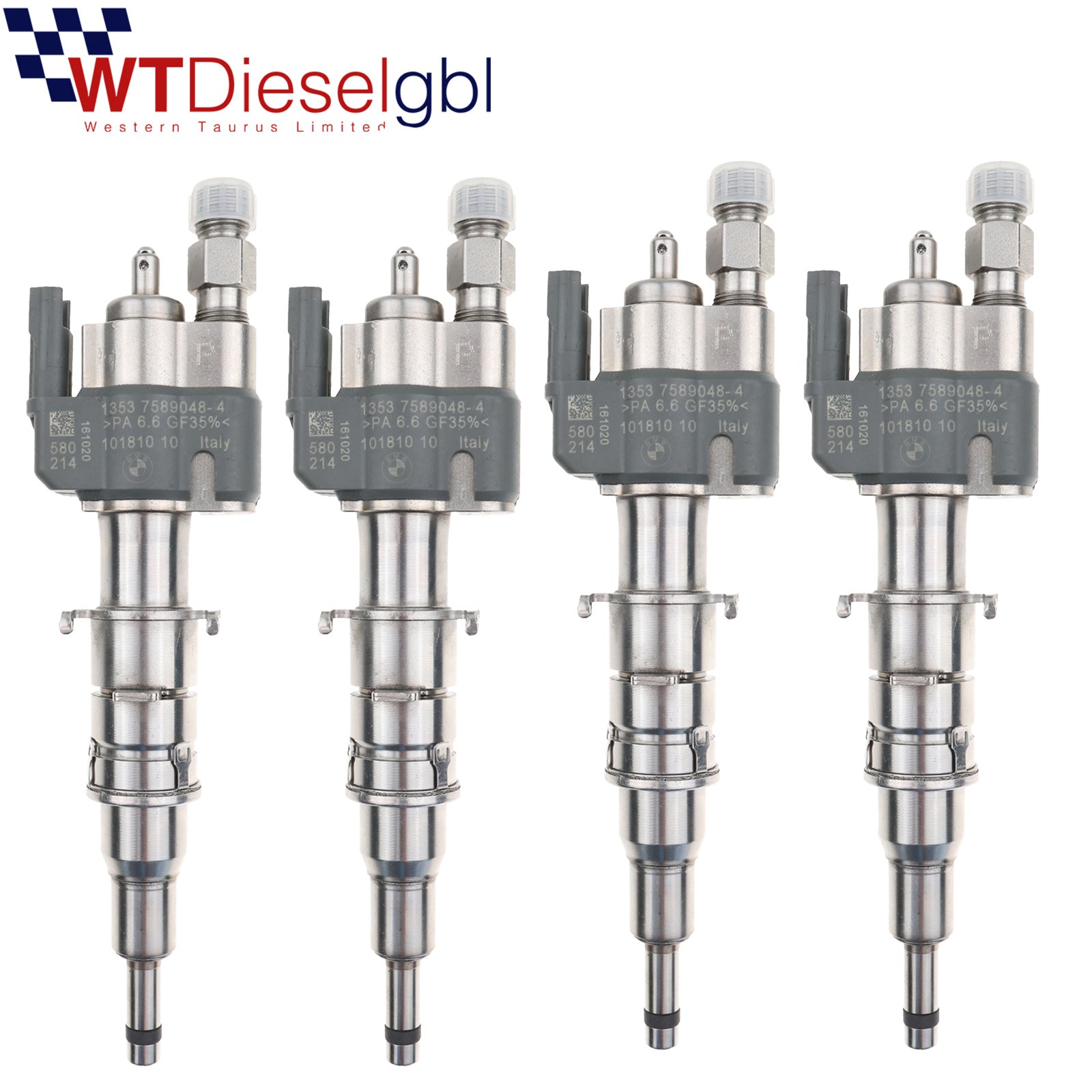 X4 BMW 13537565138-04 13537589048 |3.0L| 6 Cabrio E64 5 E60 Fuel Injector