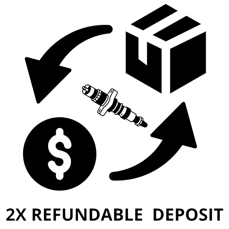 2X REFUNDABLE DEPOSIT